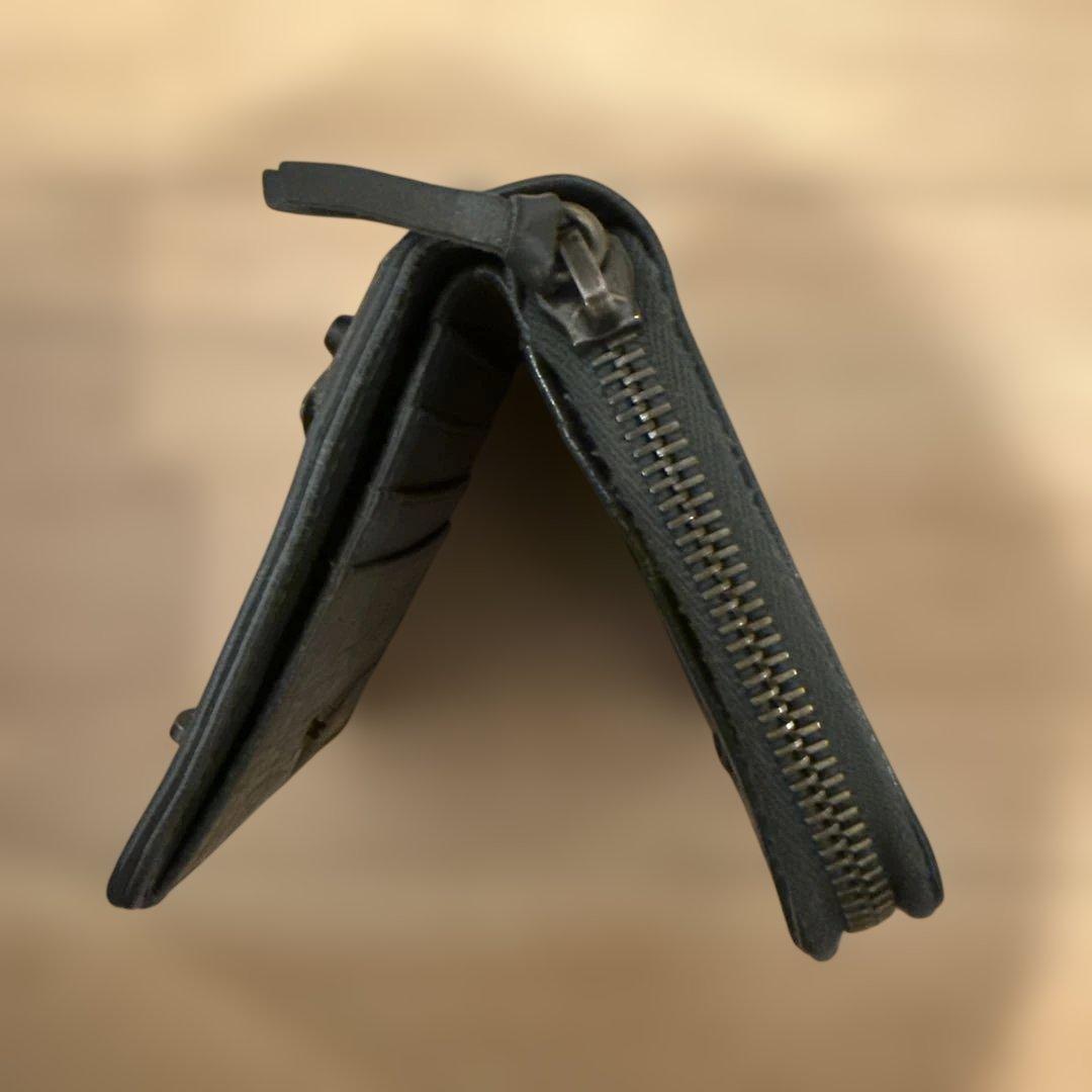 美品 バレンシアガ シティ 二つ折り財布