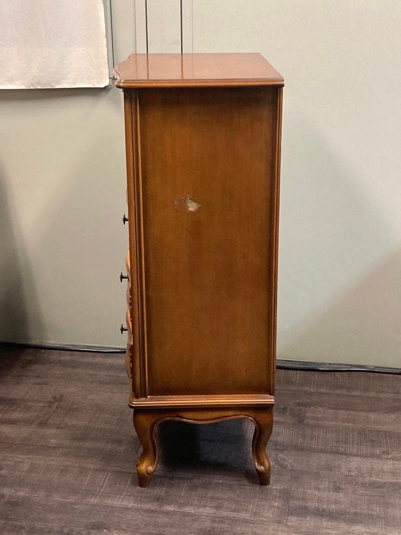 猫脚　家具　サイドチェスト　電話台　ビンテージ