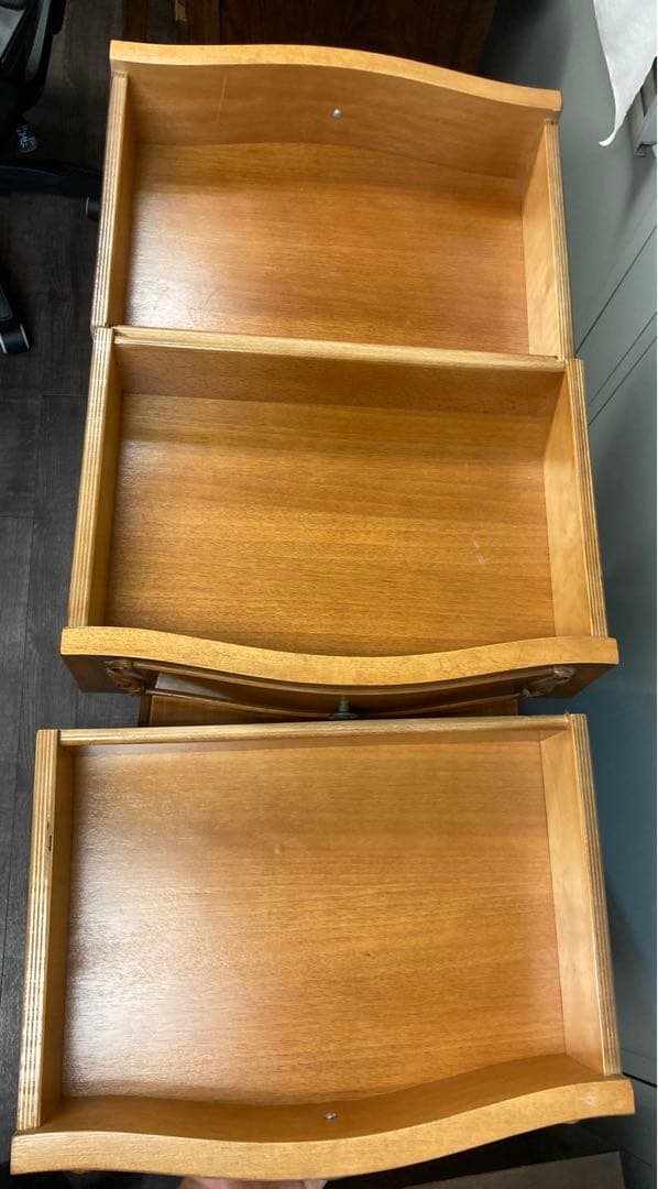 猫脚　家具　サイドチェスト　電話台　ビンテージ