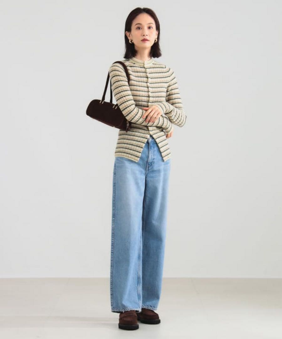 【美品】BEAMS別注 CHRISTIAN VILLA スエードバッグ