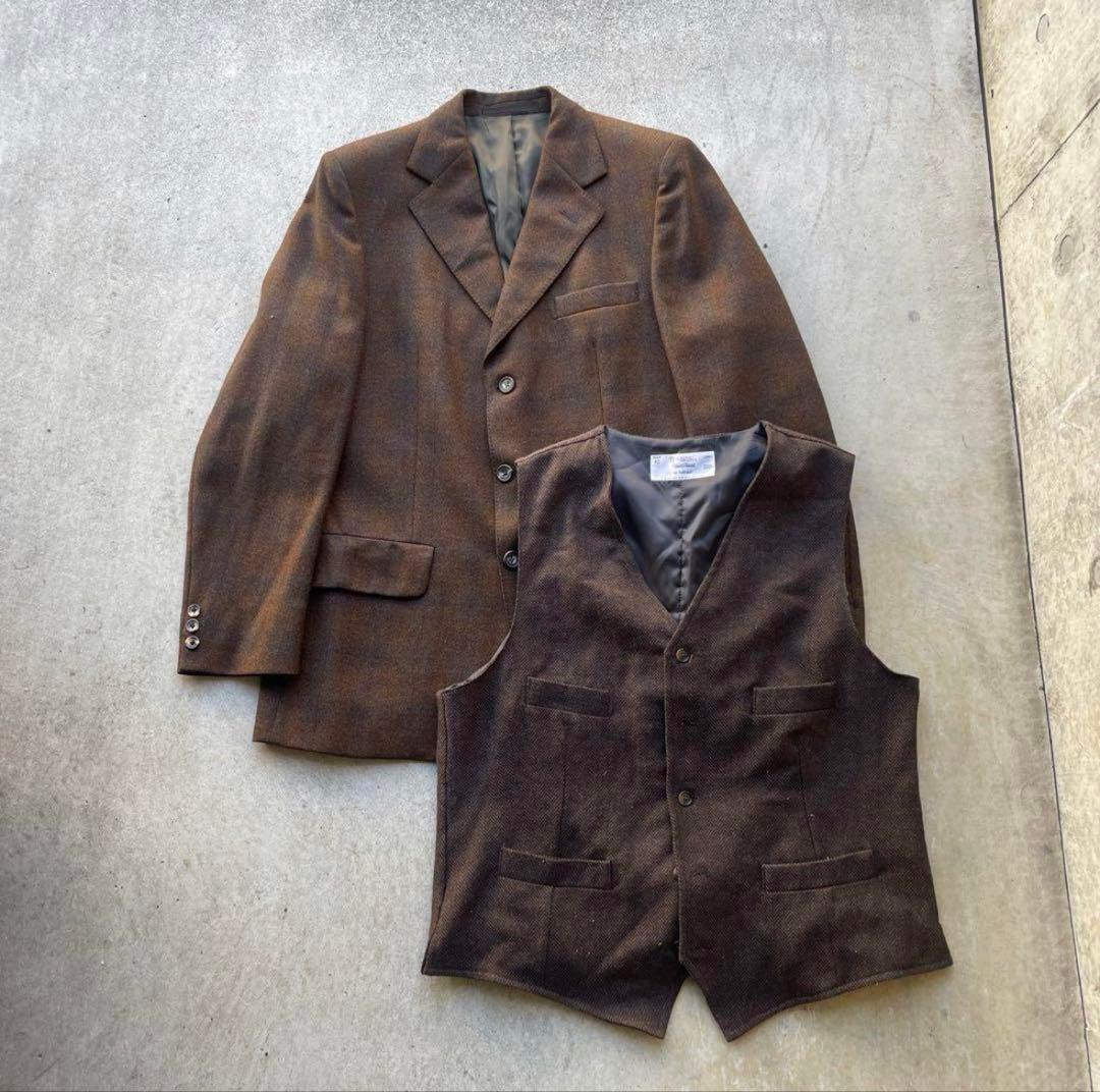 タ*カ様 70s vintage Aquascutum テーラードジャケット
