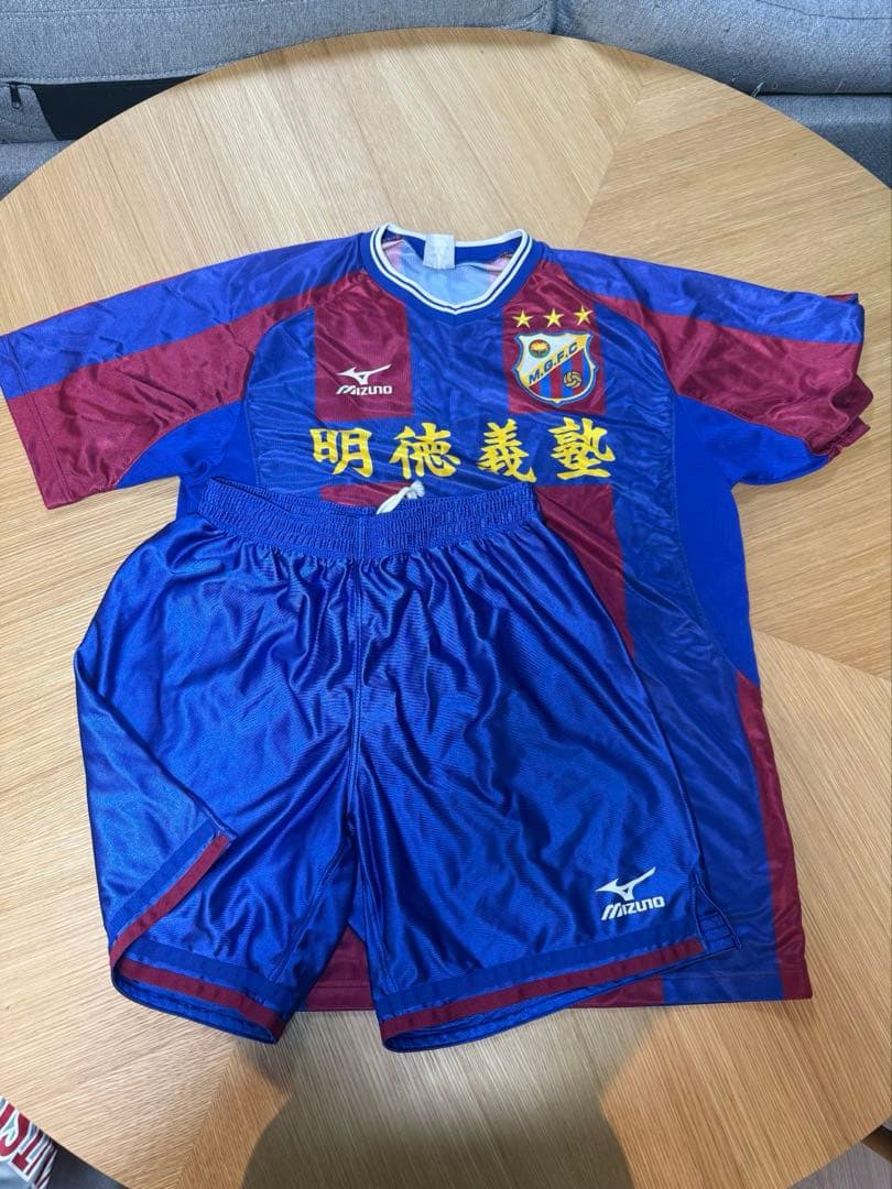 明徳義塾サッカー部　ユニフォーム上下セット