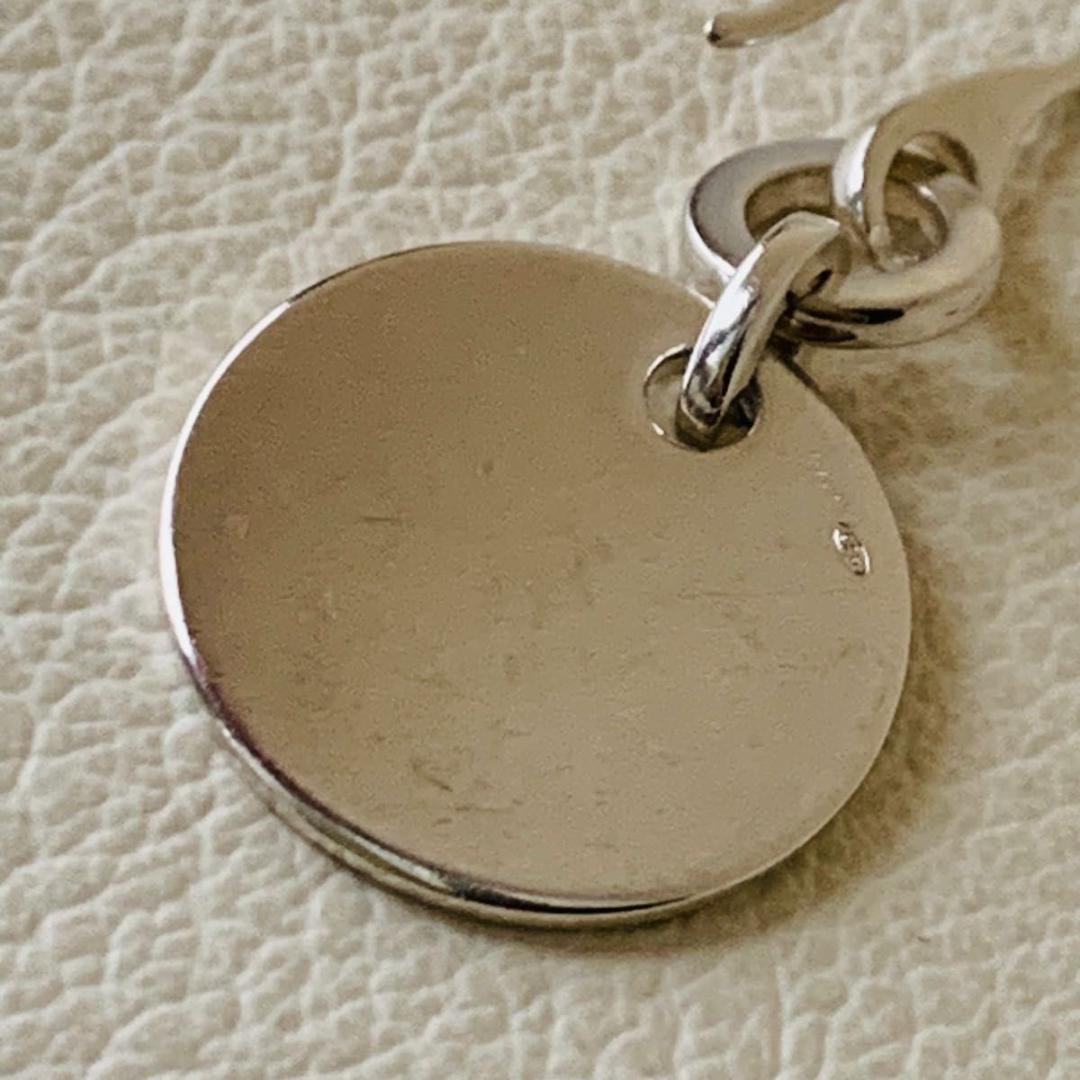 グッチ ラウンド  トレードマーク 925 シルバードロップ ピアス