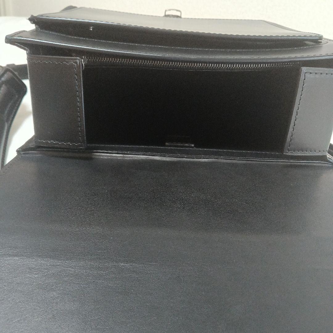 黒 レザー バックパック土屋鞄