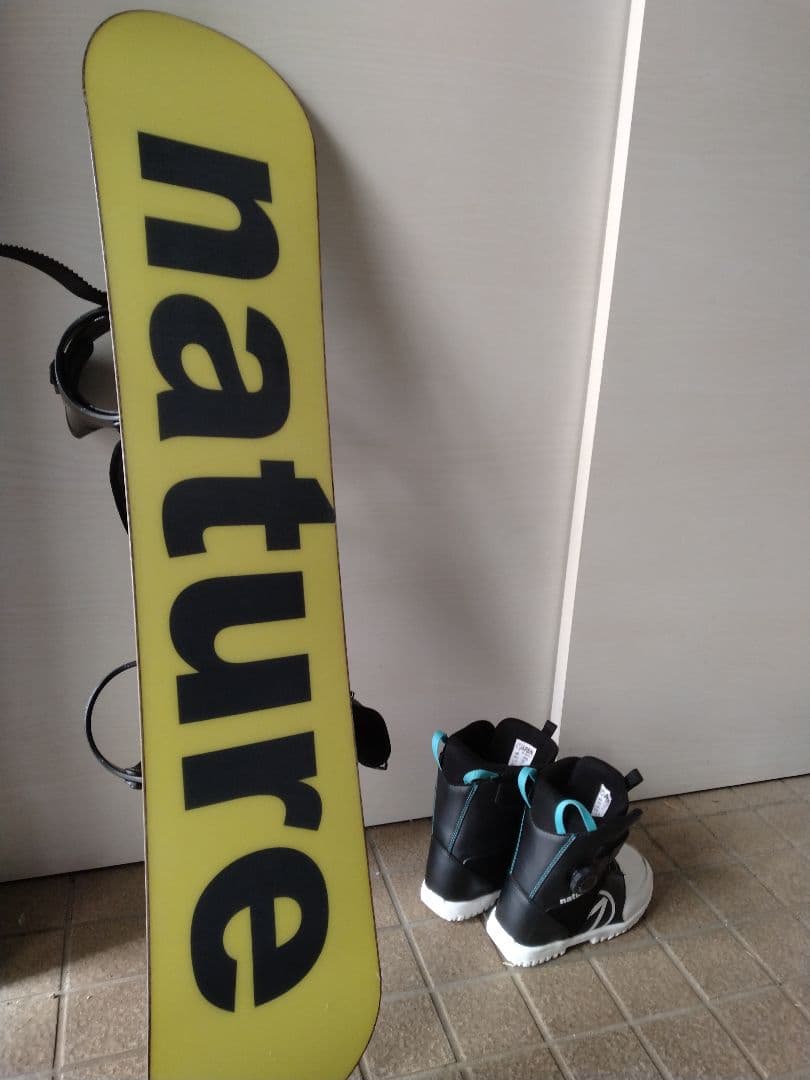 ARBN nature series スノーボードとブーツセット