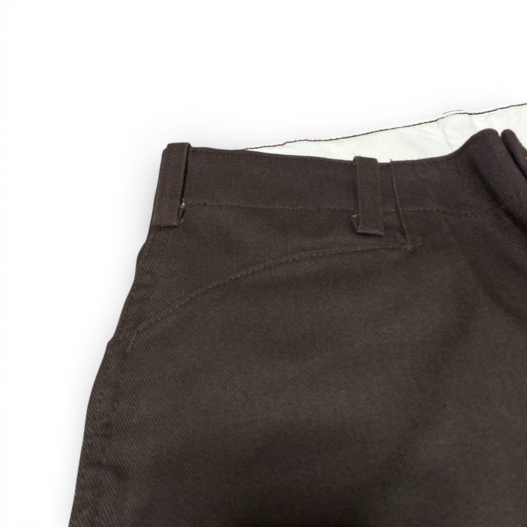美品90’s Dickies フリスコパンツ　ワークパンツ　ブラウン　w31