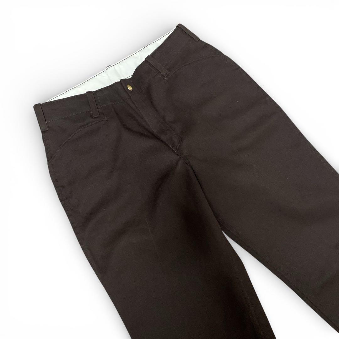 美品90’s Dickies フリスコパンツ　ワークパンツ　ブラウン　w31