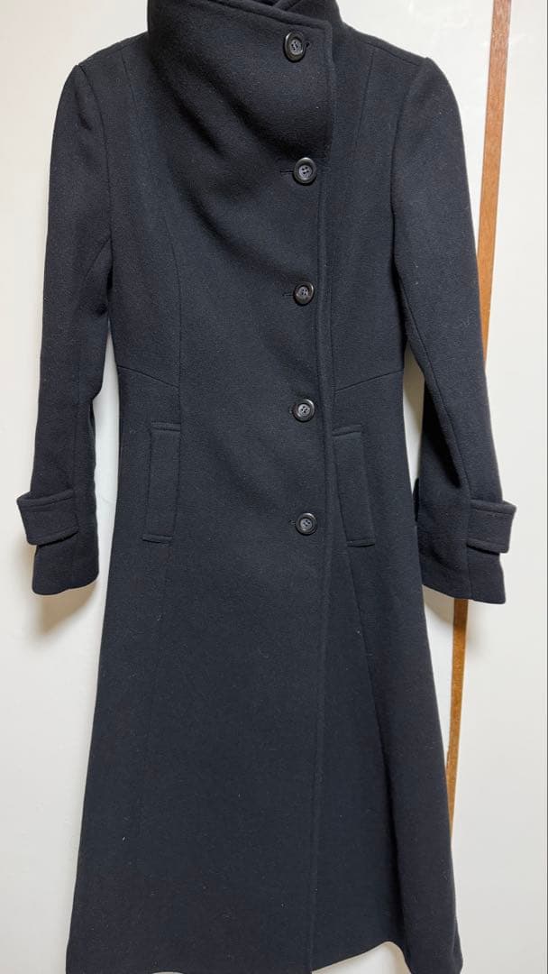 rienda リエンダ 2025AW 25オーバーネックシンデレララインコート