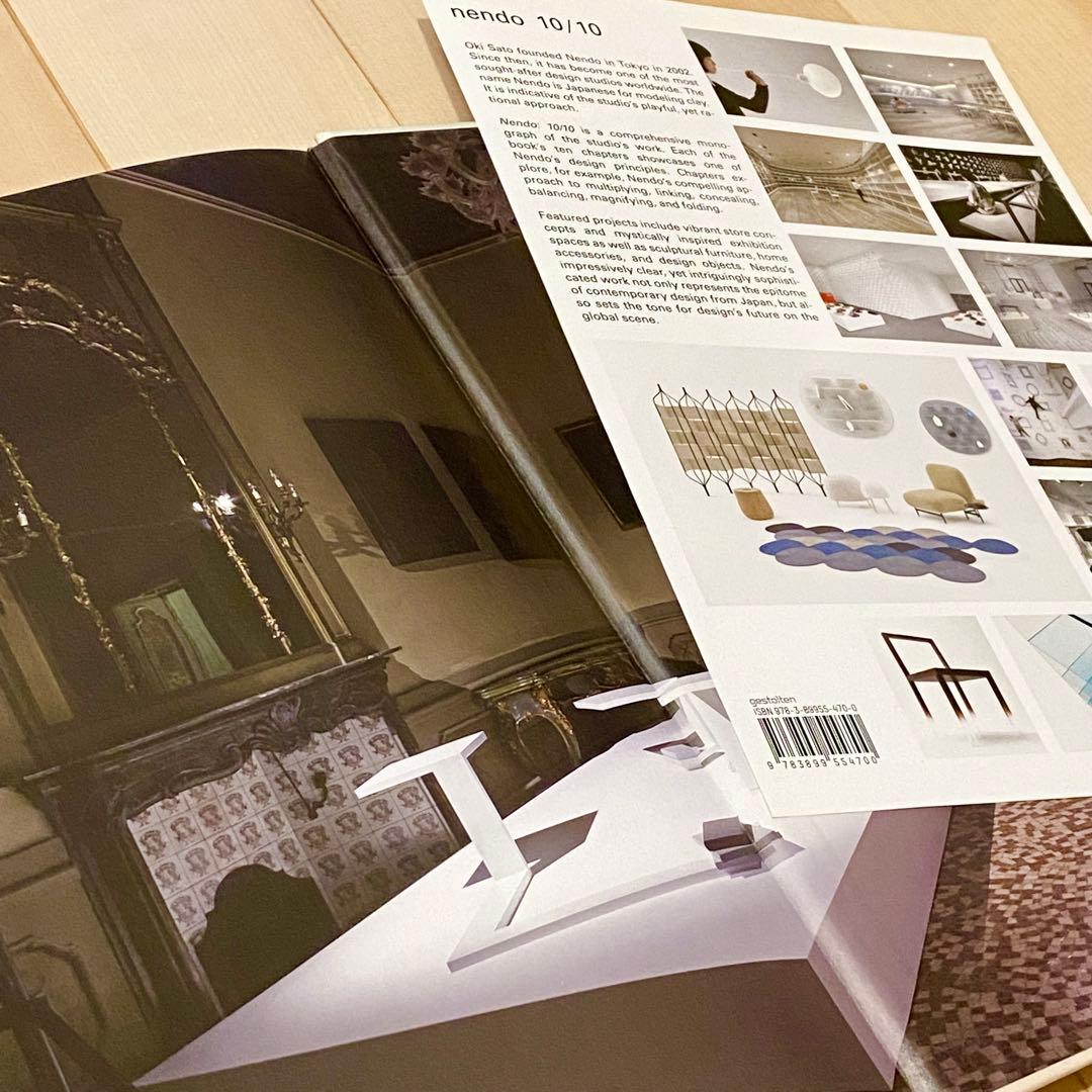 nendo 10/10 佐藤オオキ コンテンポラリーデザイン作品集 英語版 洋書