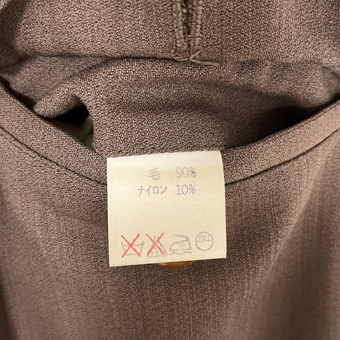 早い者勝ち80s OLIVIER MASSUGER ブラウンダブルブレストスーツ