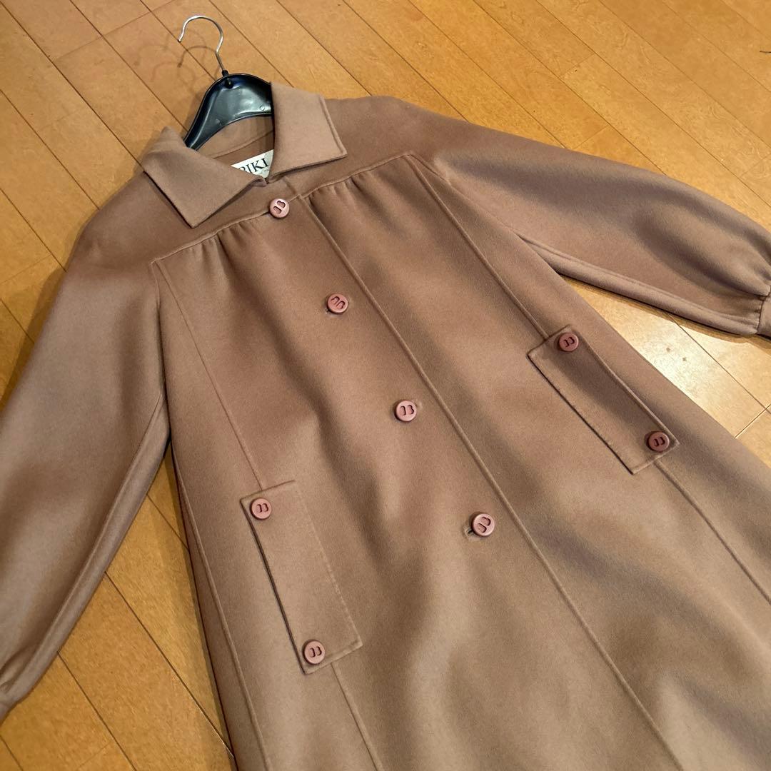えりはみ様1/9専用　新品◆BIKI キャメル色　チェスターコート
