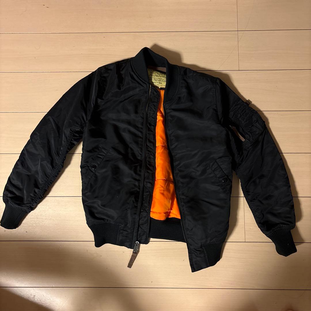 ALPHA MA-1 フライトジャケット S 古着
