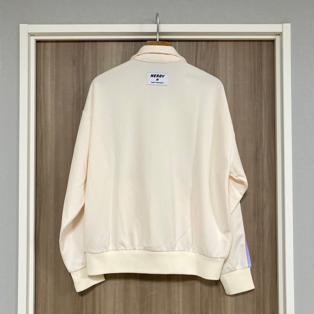 【未使用タグ付き】ノルディ グラデーションNYトラックトップ クリーム 韓国