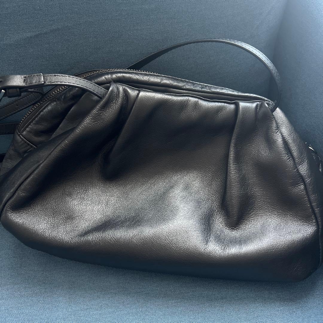 本革 430g コロンボストンバッグ ブラック イアパピヨネ