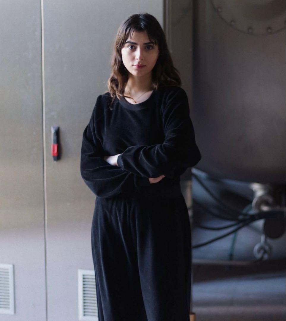 【値下】Baserange rim raglan sweat shirt