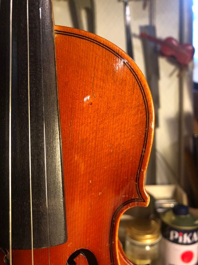 【駒&魂柱調整済】Suzuki分数バイオリンNo200 1/10 1981