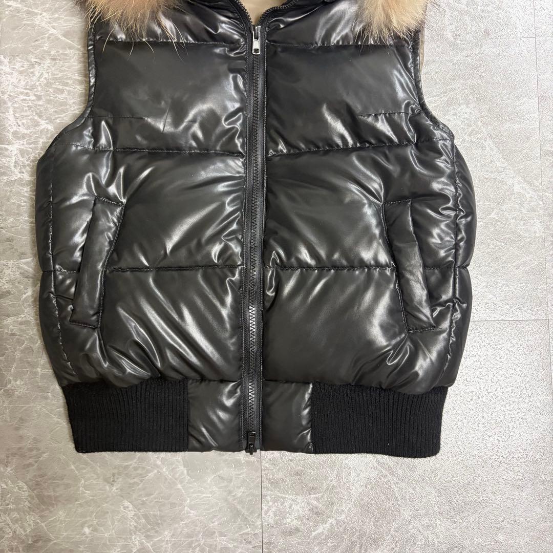 y2k ダウンベスト　ファーダウン　グランジ フェアリーグランジ　レディース