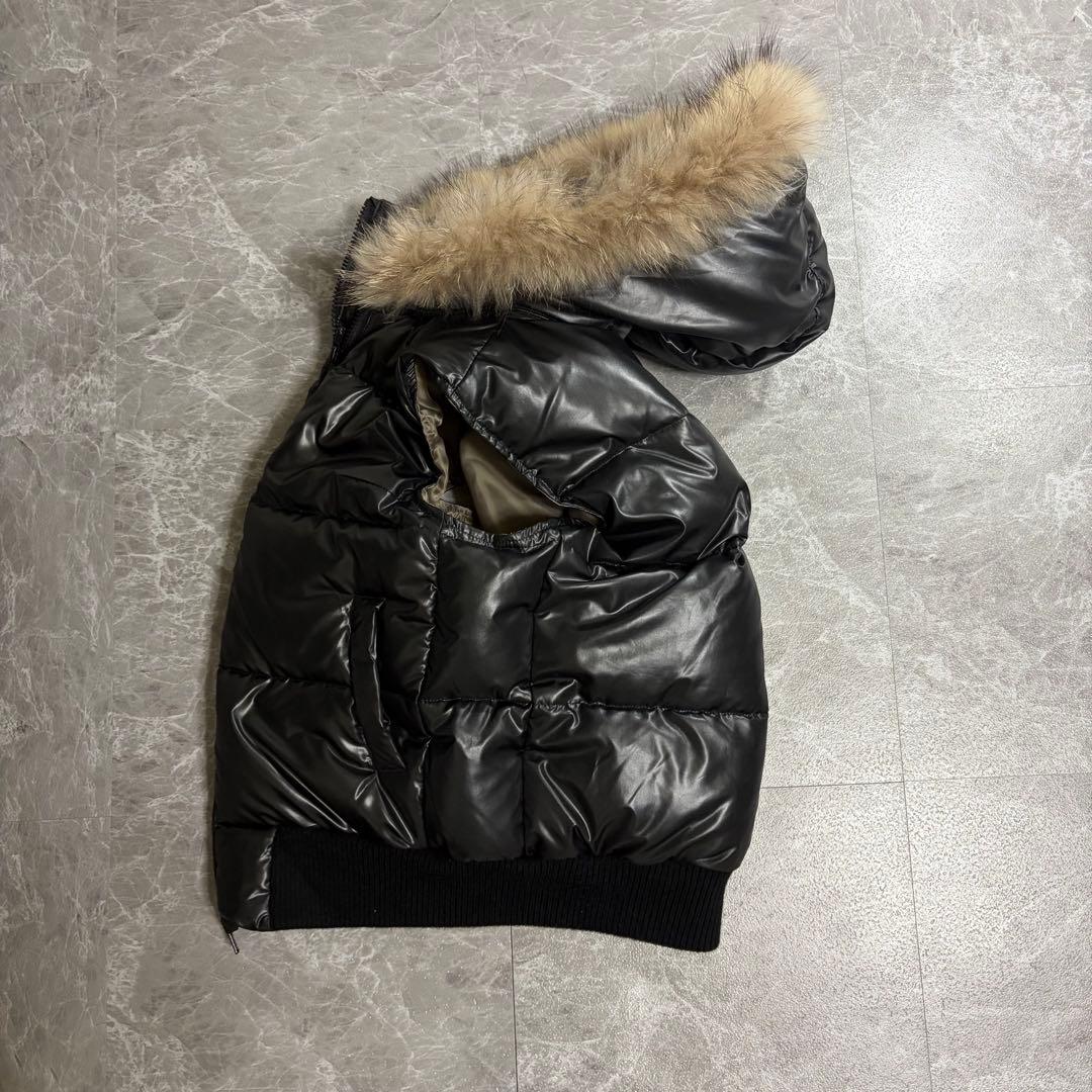 y2k ダウンベスト　ファーダウン　グランジ フェアリーグランジ　レディース