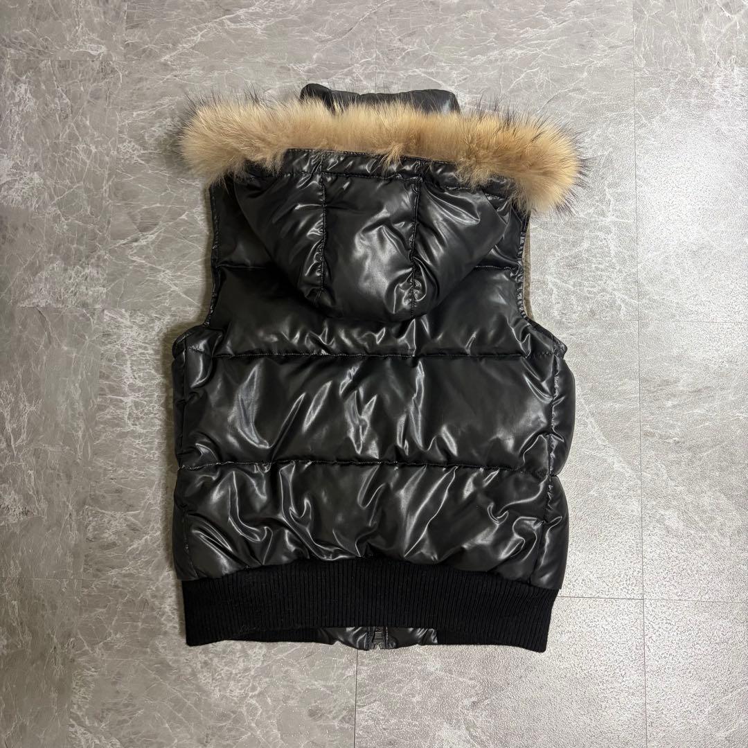 y2k ダウンベスト　ファーダウン　グランジ フェアリーグランジ　レディース