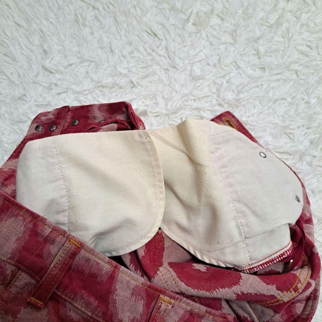 【Vivienne Westwood】レオパード柄　ピンクレッドショートパンツ
