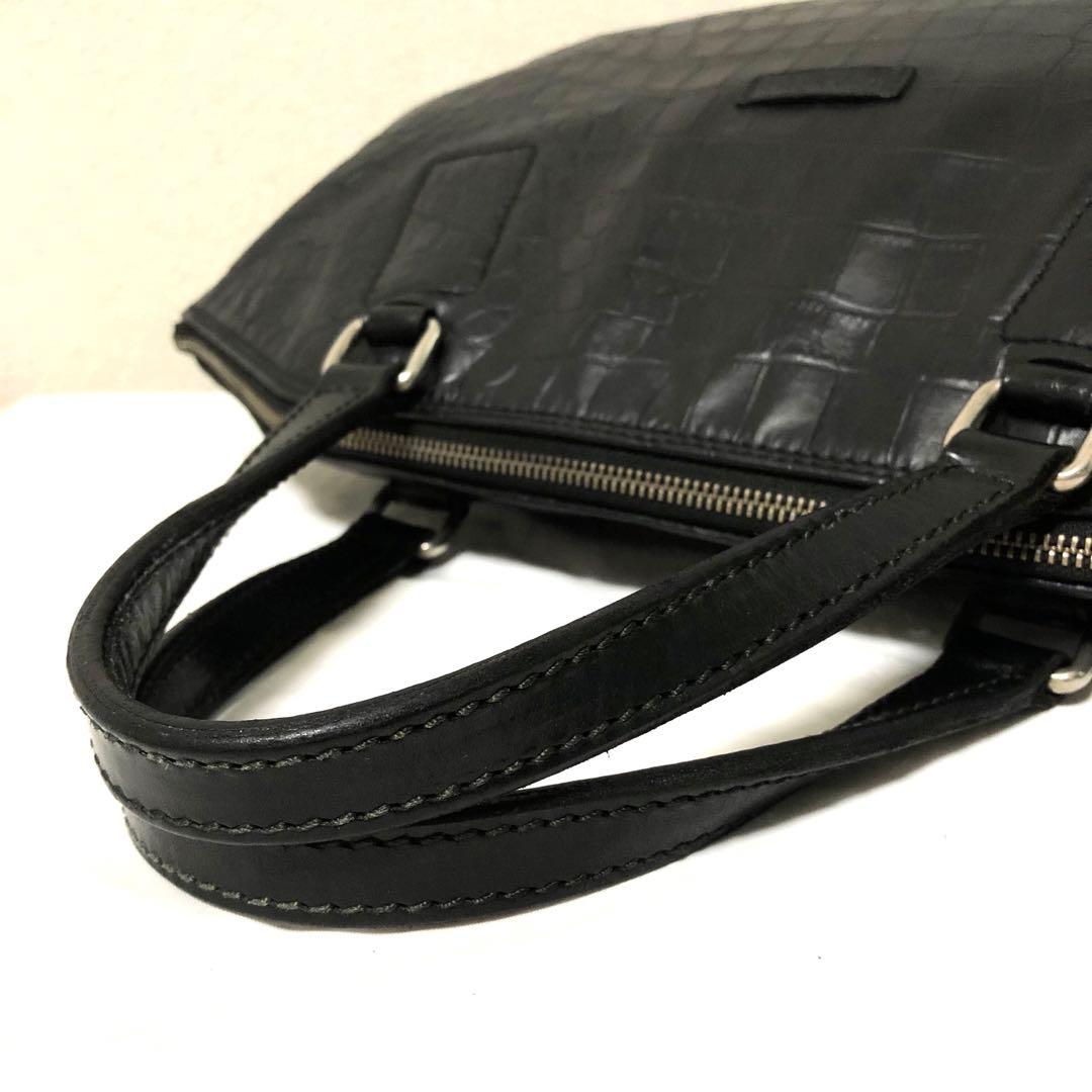 超美品✨ ダニエル&ボブ ノエミ トゥモローランド別注 クロコ 大容量 ブラック