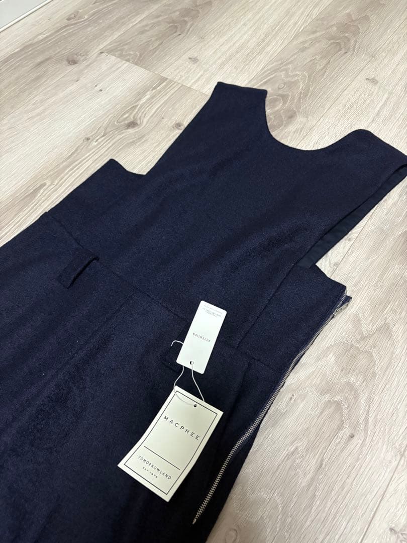 hi ★タグ付き新品未使用★ウールオールインワン