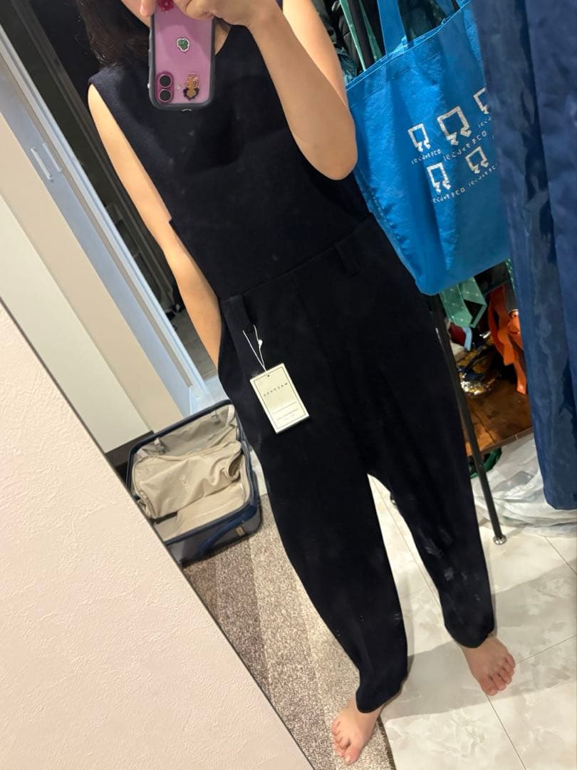 hi ★タグ付き新品未使用★ウールオールインワン