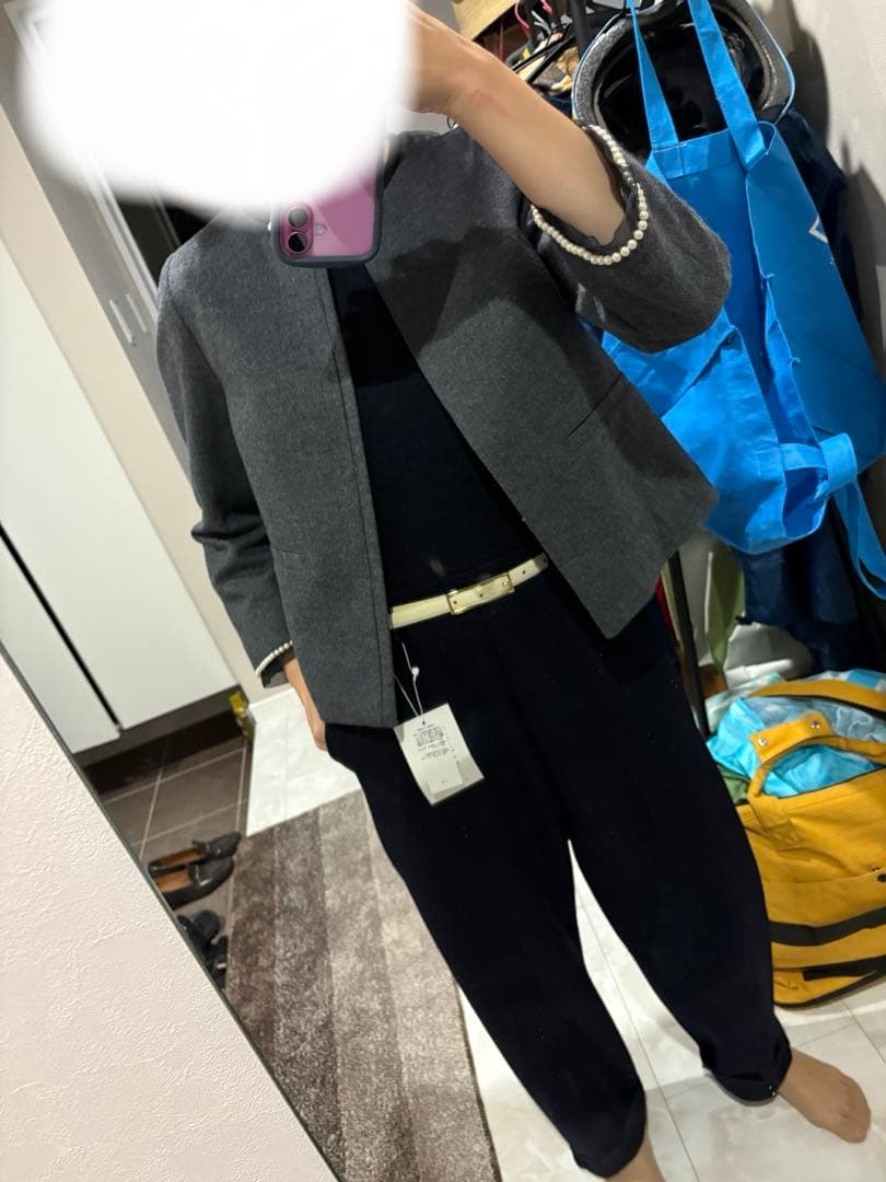 hi ★タグ付き新品未使用★ウールオールインワン