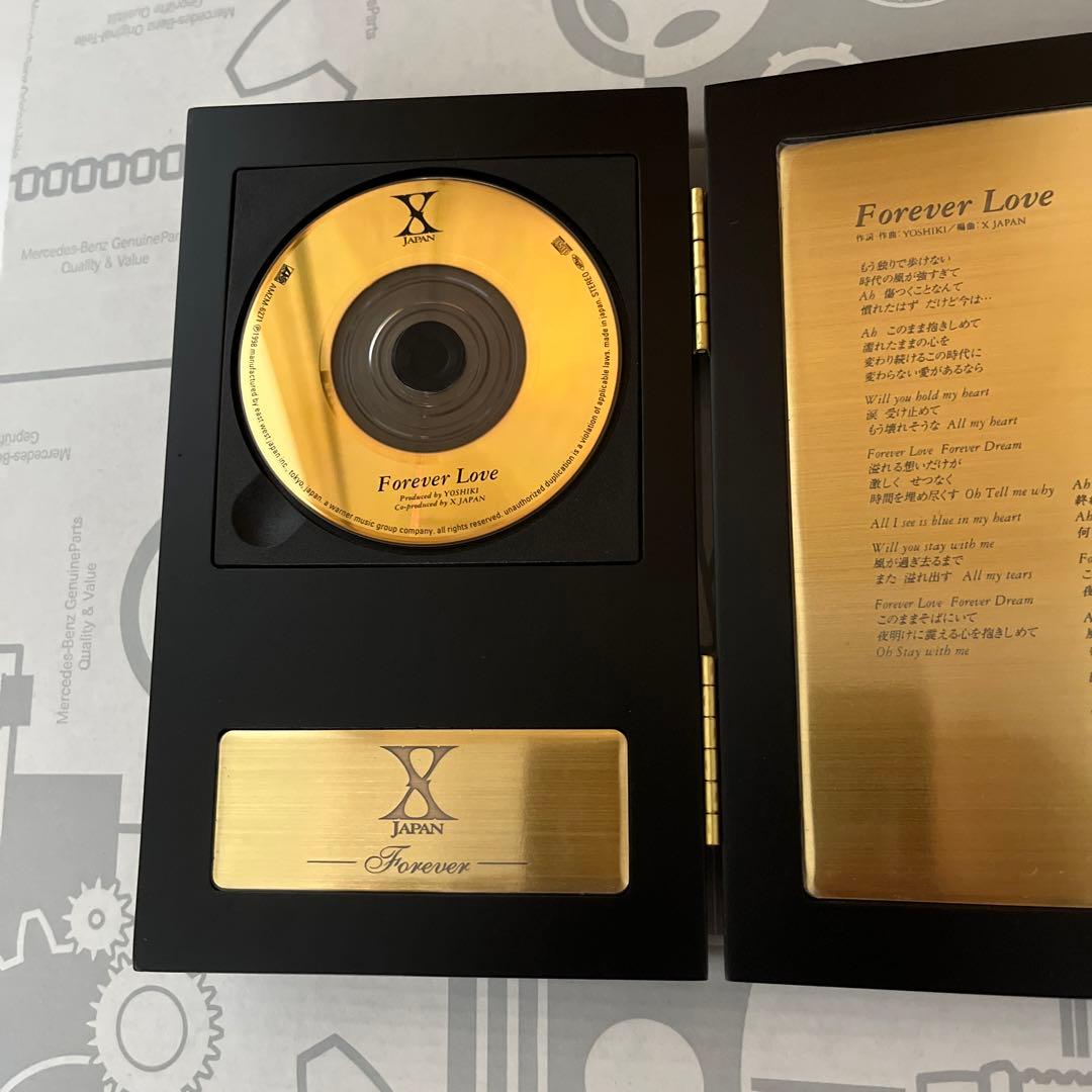 X JAPAN ゴールドディスクモニュメント　中古品