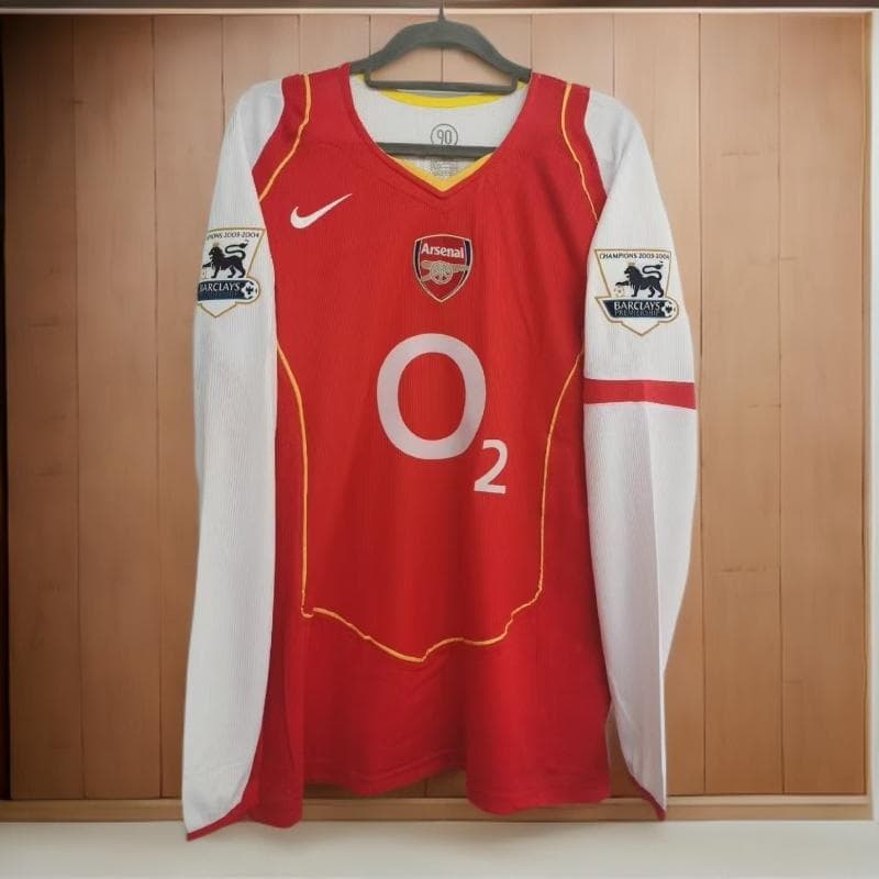 04-05 アーセナル HENRY 14 長袖 シャツ