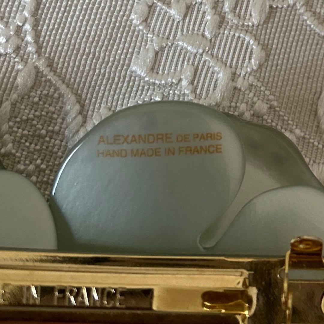 アレクサンドルドゥパリ　双子カメリア　バレッタ