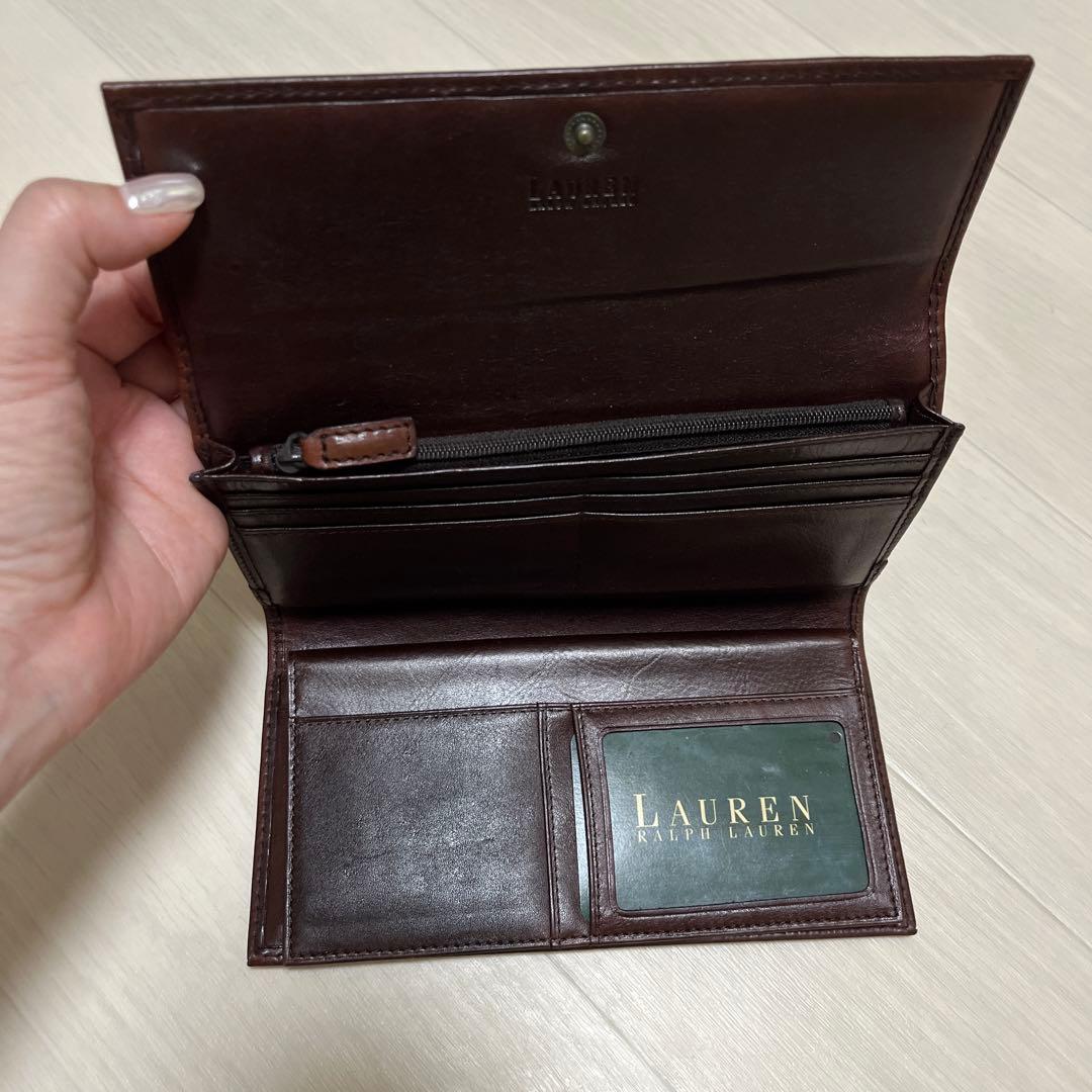 ラルフローレン★レザー長財布