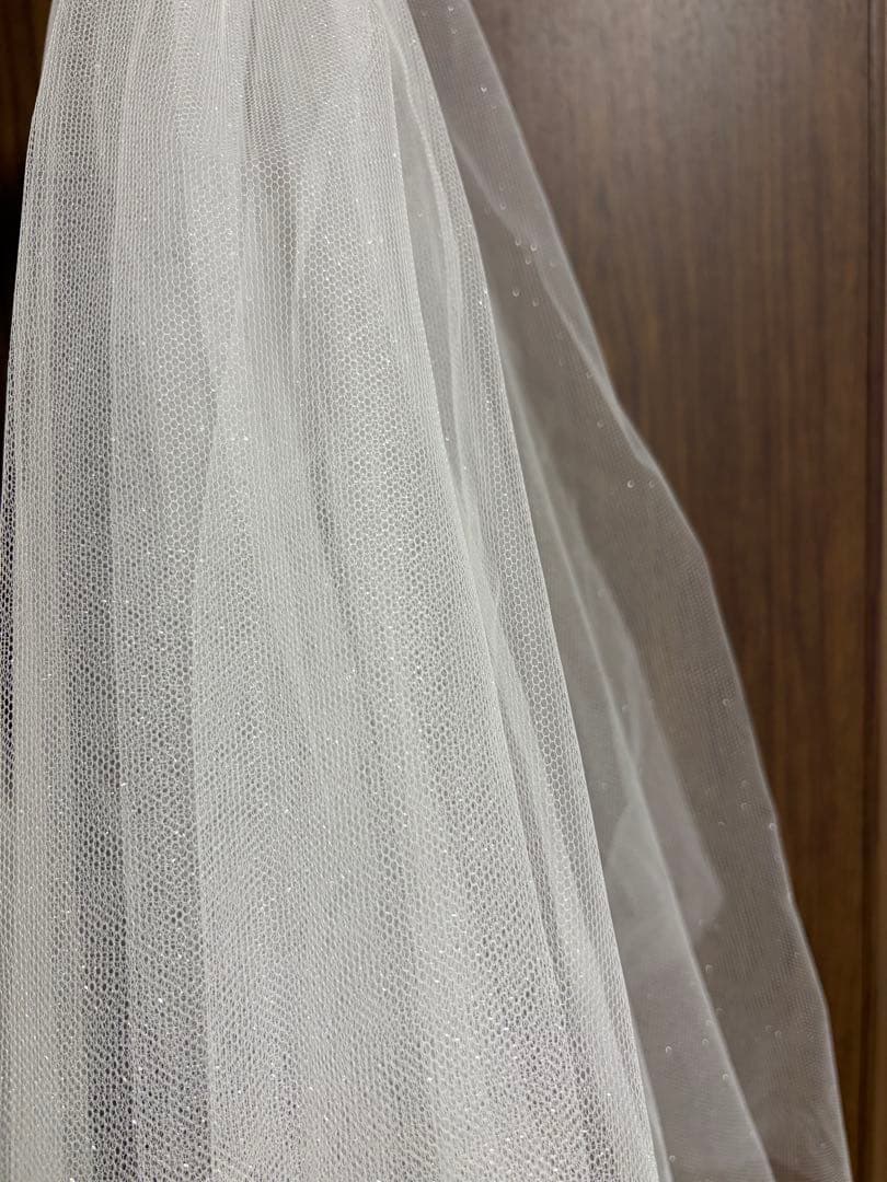 タカミブライダル　ラメチュール ロングヴェール