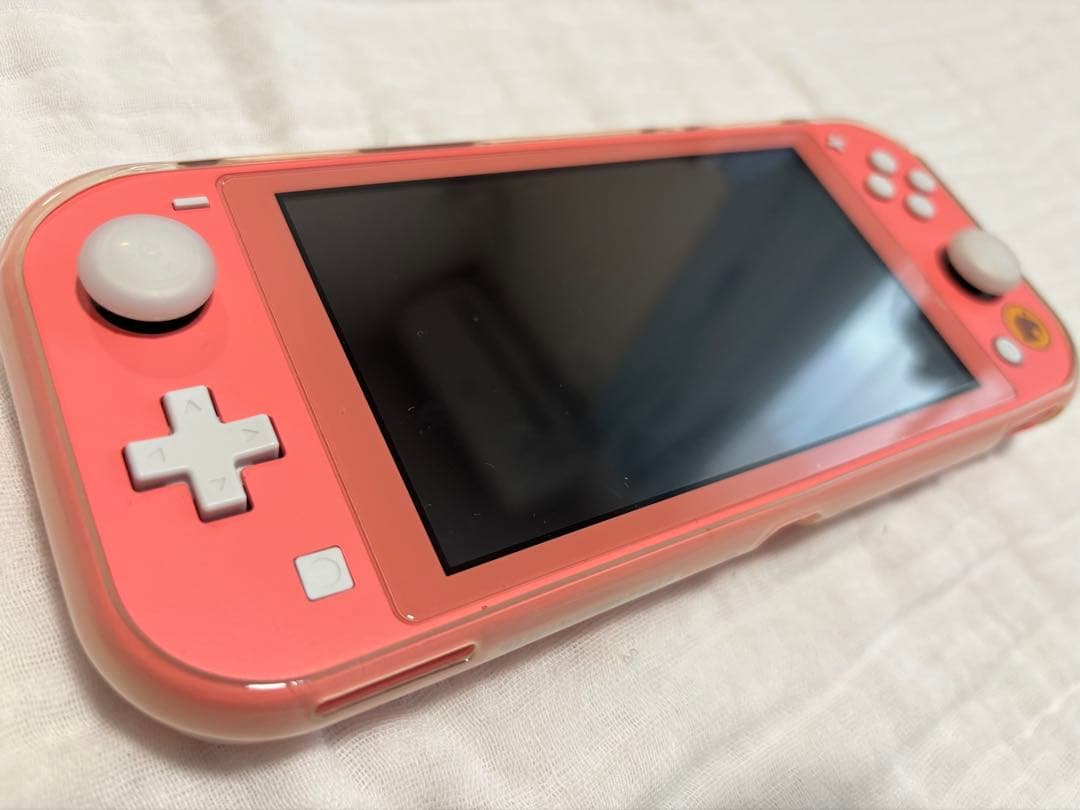 【美品】Nintendo Switch Lite どうぶつの森デザイン ケース付