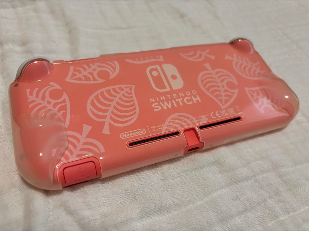 【美品】Nintendo Switch Lite どうぶつの森デザイン ケース付
