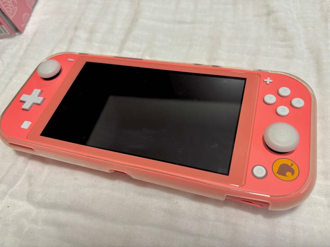 【美品】Nintendo Switch Lite どうぶつの森デザイン ケース付