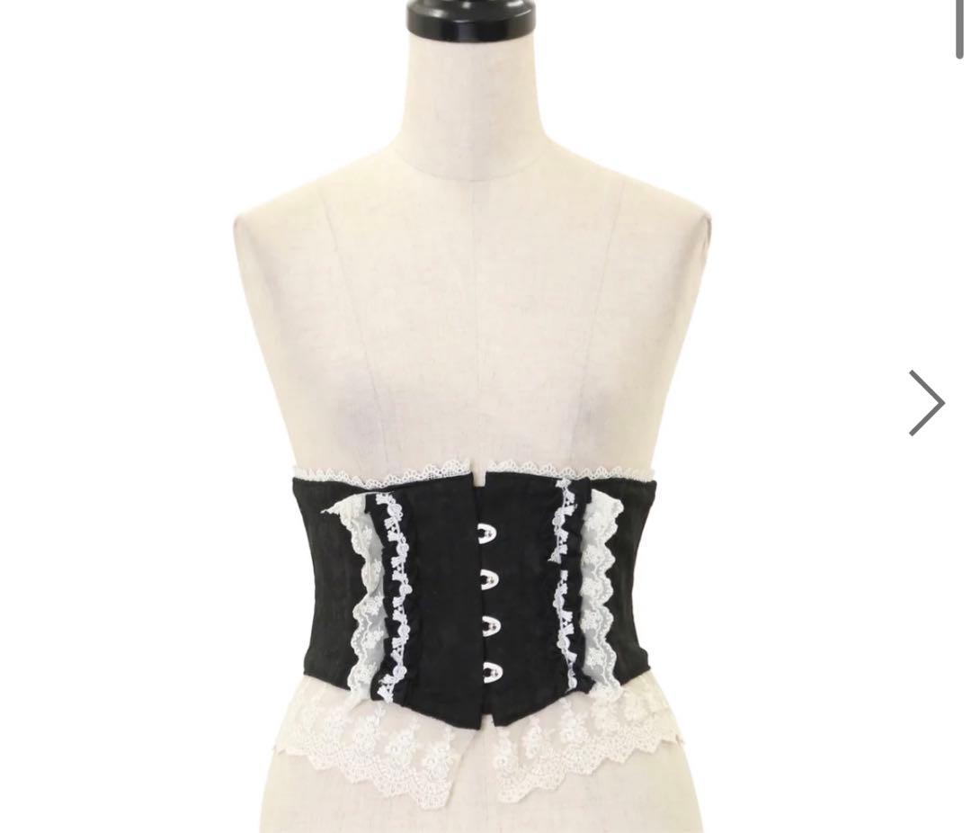 新品ATELIER PIERROT Frill Short Corset