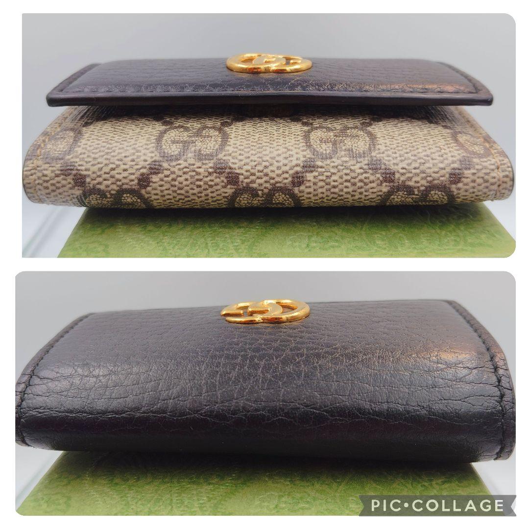 極美品✨️フルセット✨️GUCCI マーモント GG スプリーム 6連キーケース
