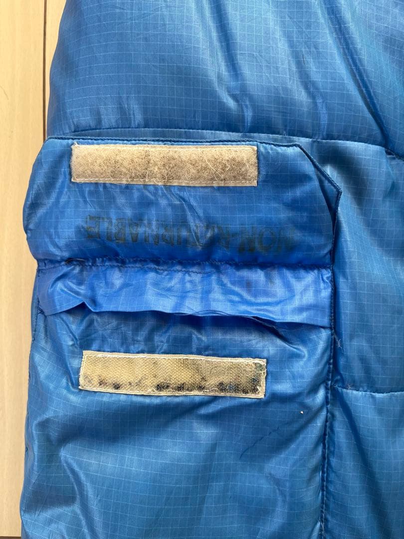  Lion スノーライオン　70s ダウンベスト　ブルー