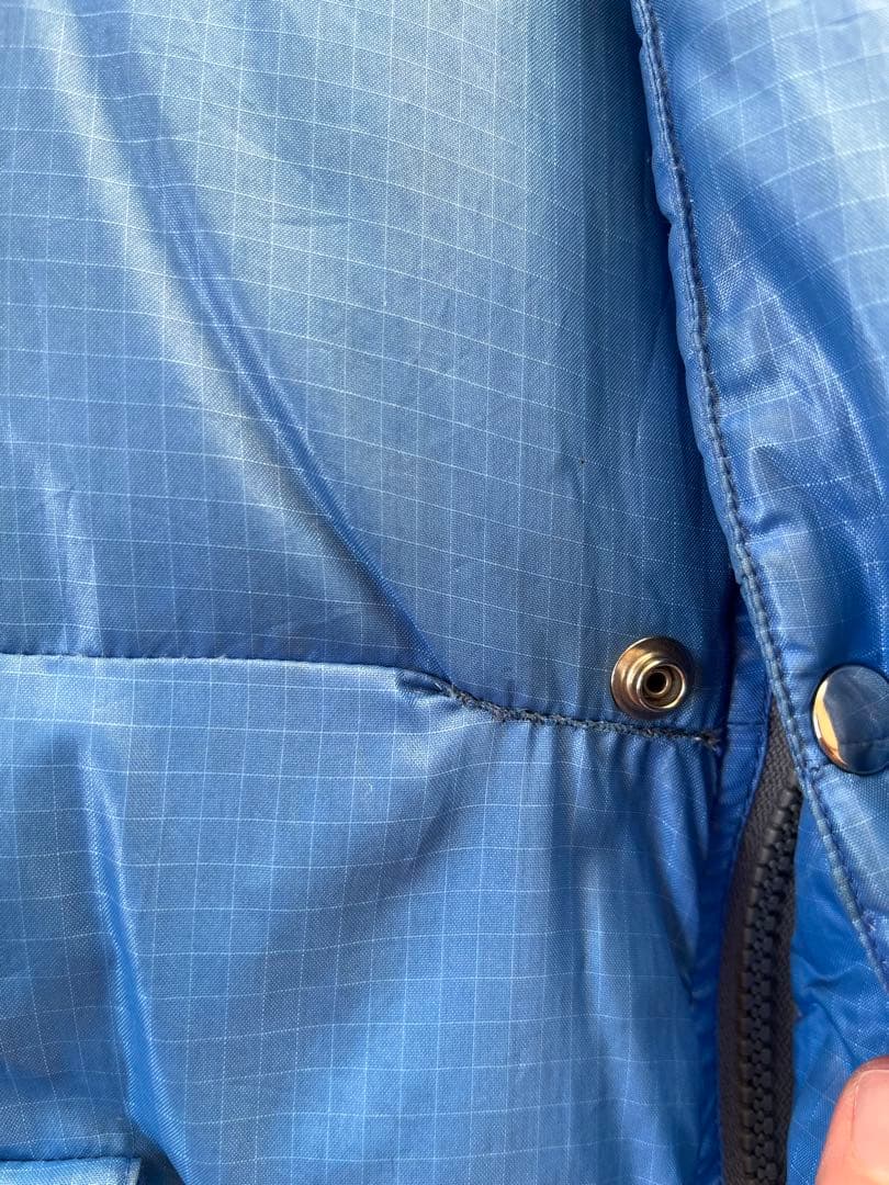  Lion スノーライオン　70s ダウンベスト　ブルー