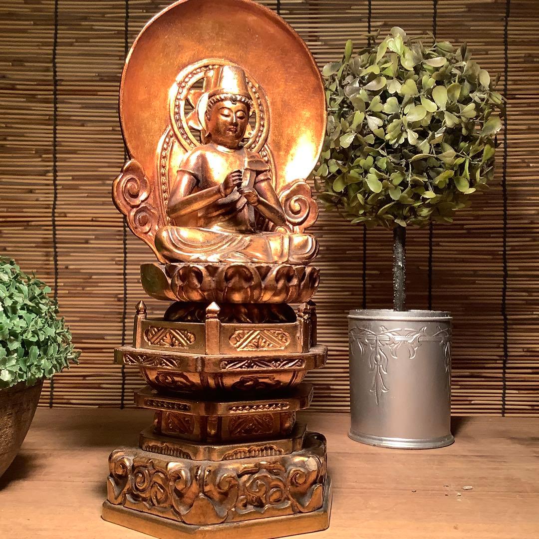 Masa(•‿•)様keep明治〜大正期「大日如来坐像」摩訶毘盧舎那仏・大乗仏教