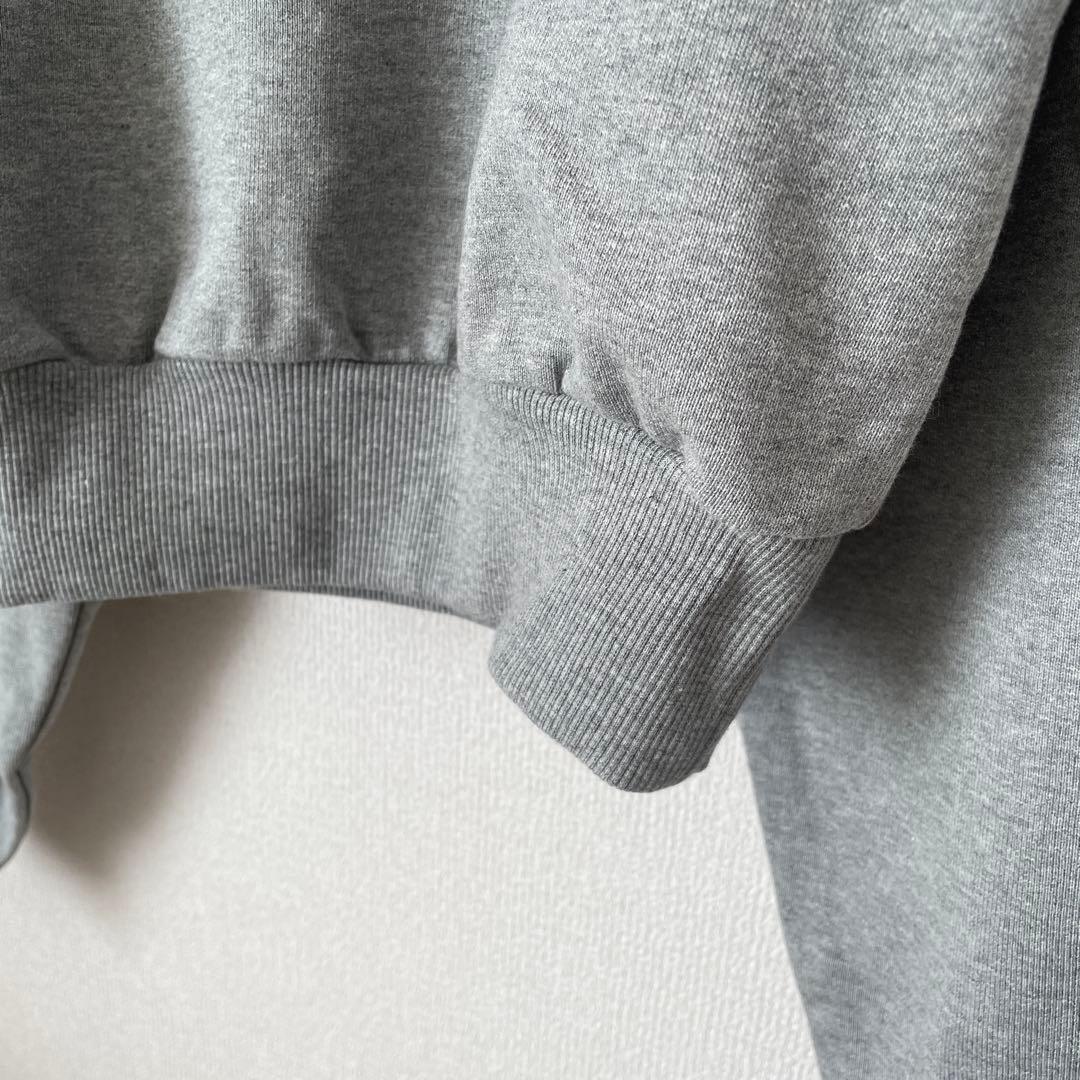 【新品】Union Cropped Sweatshirt　グレー