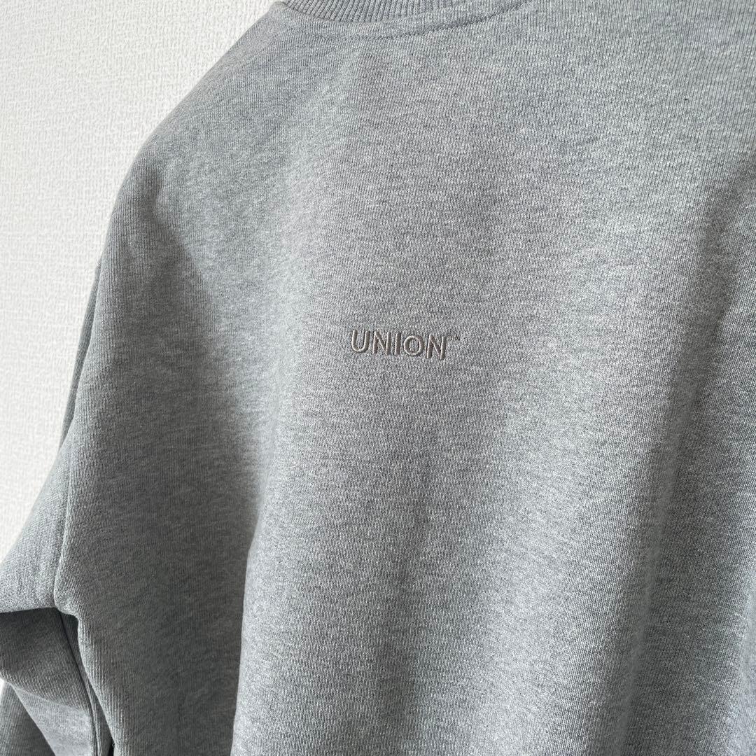 【新品】Union Cropped Sweatshirt　グレー