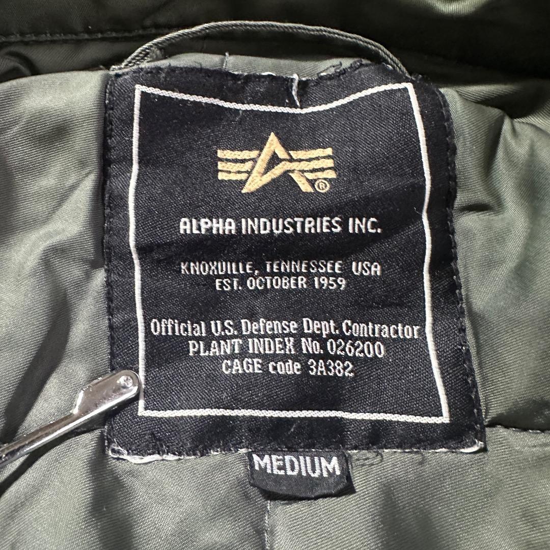 00s Alphe 民間品 cwu45p ジップ欠損 M