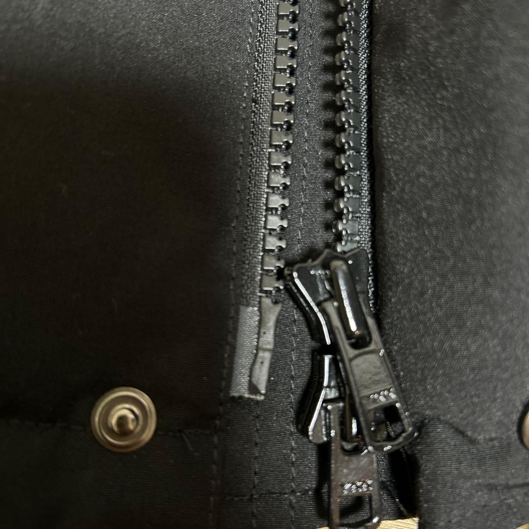 ✨未使用に近い✨　DANTON ダウンベスト 2way フード 38 ブラック