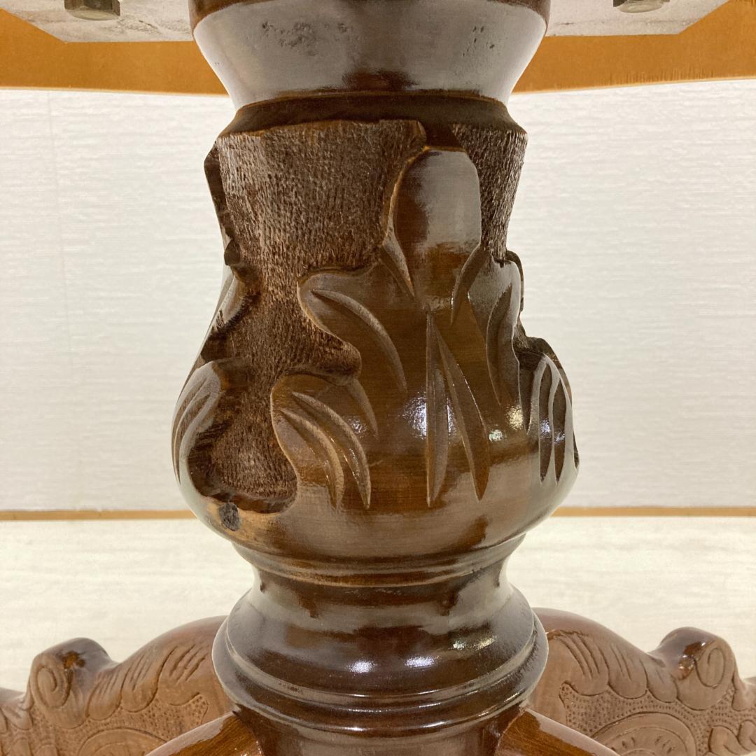 イタリア　象嵌　猫脚　リビングテーブル　センターテーブル　クラシック