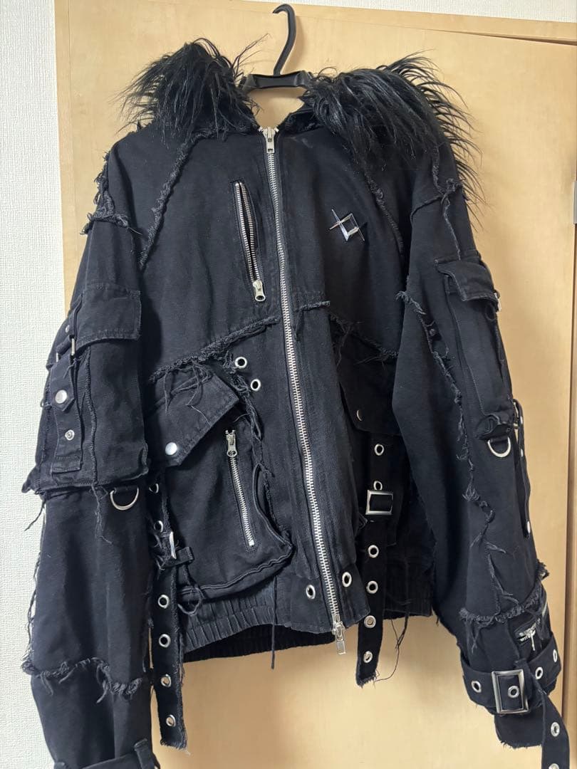 REFLEM デニムフリンジN2Bジャケット　アウター 美品