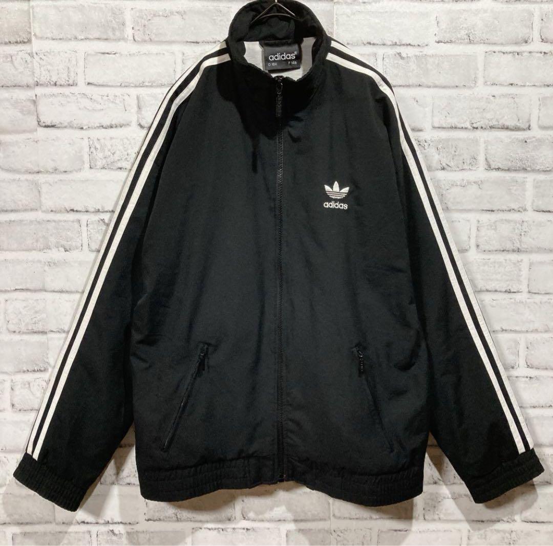 90s adidas ジャージ Lサイズ 黒