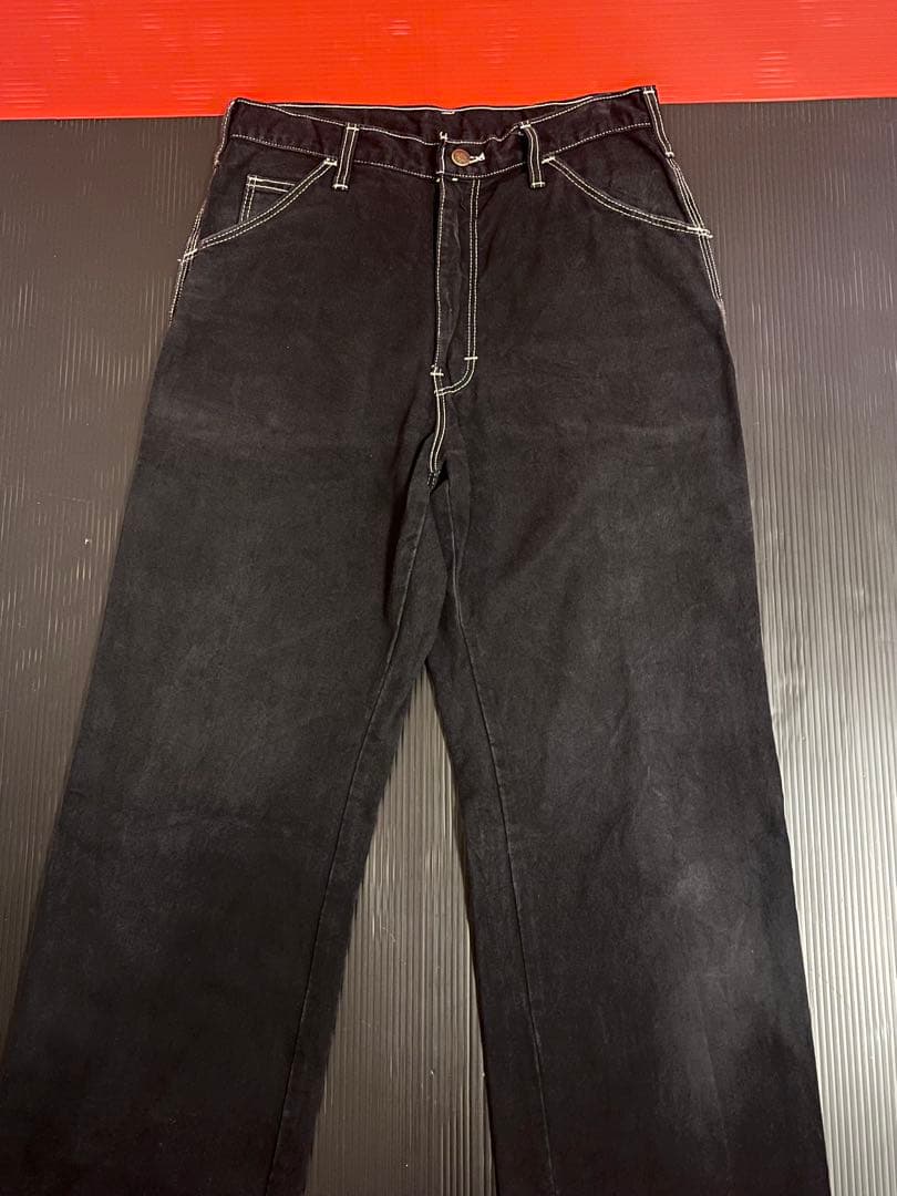 j*y様 70's Dickes ブラックカラーダック地ペインターmade in