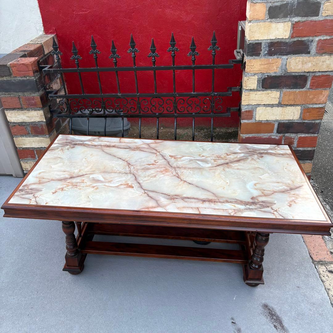 カリモク　サイドテーブル　コーヒーテーブル　ミッドセンチュリー　アンティーク